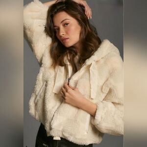Faux Fur Cropped Jacket